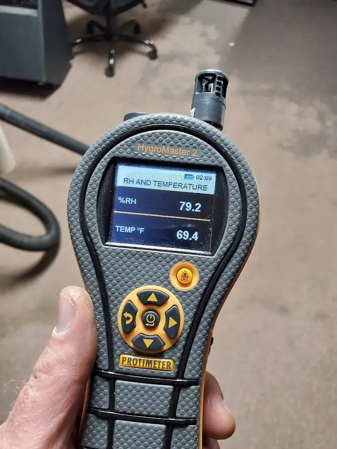 Moisture meter humidity assessment for Fire & Smoke Damage Restoration in Hyattsville